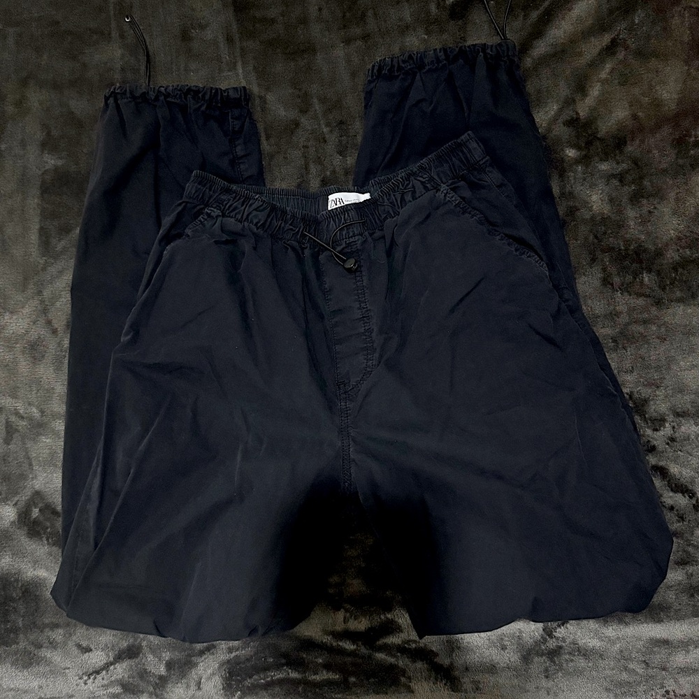 MID rise parachute pants